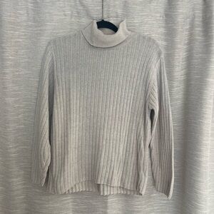 Vintage Earth Outfitters Ribbed Turtleneck Sweater